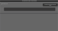 Desktop Screenshot of gulf-news.net